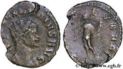 CLAUDE II LE GOTHIQUE (09/268-06-08/270) Marcus Aurelius Claudius Antoninien septembre 268 - début 269 N° brm_130667 Date : septembre 268 - début 269 Nom de l'atelier : Rome Métal : billon Diamètre : 