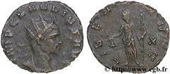 CLAUDE II LE GOTHIQUE (09/268-06-08/270) Marcus Aurelius Claudius Antoninien début 269 - mi 269 N° brm_130725 Date : début 269 - mi 269 Nom de l'atelier : Rome Métal : billon Diamètre : 20,00mm Axe de