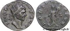 CLAUDE II LE GOTHIQUE (09/268-06-08/270) Marcus Aurelius Claudius Antoninien mi 269 - fin 269 N° brm_130737 Date : mi 269 - fin 269 Nom de l'atelier : Rome Métal : billon Diamètre : 20,00mm Axe des co