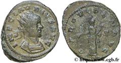 CLAUDE II LE GOTHIQUE (09/268-06-08/270) Marcus Aurelius Claudius Antoninien fin 269 N° brm_130815 Date : fin 269 Nom de l'atelier : Siscia Métal : billon Diamètre : 22,00mm Axe des coins : 6h. Poids 