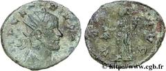CLAUDE II LE GOTHIQUE (09/268-06-08/270) Marcus Aurelius Claudius Antoninien fin 269 N° brm_130819 Date : fin 269 Nom de l'atelier : Siscia Métal : billon Diamètre : 19,00mm Axe des coins : 6h. Poids 