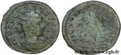 CLAUDE II LE GOTHIQUE (09/268-06-08/270) Marcus Aurelius Claudius Antoninien fin 269 N° brm_130832 Date : fin 269 Nom de l'atelier : Cyzique Métal : billon Diamètre : 21,00mm Axe des coins : 6h. Poids