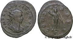 CLAUDE II LE GOTHIQUE (09/268-06-08/270) Marcus Aurelius Claudius Antoninien fin 268 - début 269 N° brm_130840 Date : fin 268 - début 269 Nom de l'atelier : Antioche Métal : billon Diamètre : 22,50mm 