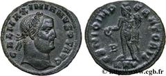 GALERE (1/03/293-5/05/311) Galerius Valerius Maximianus Auguste (1/05/305-5/05/311) Follis ou nummus 308-310 N° brm_130992 Date : 308-310 Nom de l'atelier : Cyzique Métal : cuivre Diamètre : 25,50mm A
