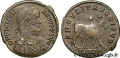 JULIEN II LE PHILOSOPHE (6/11/355-26/06/363) Flavius Claudius Julianus Auguste (02/360-26/06/363) Double maiorina 362-363 N° brm_131014 Date : 362-363 Nom de l'atelier : Constantinople Métal : cuivre 