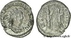 VALERIEN Ier (07/253-06/260) Publius Licinius Valerianus Antoninien c. 256-258 N° brm_132195 Date : c. 256-258 Nom de l'atelier : Atelier II d’Asie Métal : billon Diamètre : 22mm Axe des coins : 12h. 