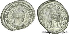 VALERIEN Ier (07/253-06/260) Publius Licinius Valerianus Antoninien c. 256-258 N° brm_132197 Date : c. 256-258 Nom de l'atelier : Atelier II d’Asie Métal : billon Diamètre : 24mm Axe des coins : 11h. 