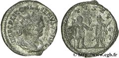 GALLIEN (07/253-08 ou 09/268) Publius Licinius Egnatius Gallienus Co-empereur avec Valérien Ier (07/253-06/260) Antoninien c. 256-258 N° brm_132204 Date : c. 256-258 Nom de l'atelier : Atelier II d’As