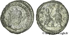 VALERIEN Ier (07/253-06/260) Publius Licinius Valerianus Antoninien c. 256-258 N° brm_132217 Date : c. 256-258 Nom de l'atelier : Atelier II d’Asie Métal : billon Diamètre : 21mm Axe des coins : 6h. P