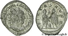 VALERIEN Ier (07/253-06/260) Publius Licinius Valerianus Antoninien c. 256-258 N° brm_132218 Date : c. 256-258 Nom de l'atelier : Atelier II d’Asie Métal : billon Diamètre : 22mm Axe des coins : 12h. 
