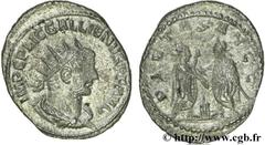 GALLIEN (07/253-08 ou 09/268) Publius Licinius Egnatius Gallienus Co-empereur avec Valérien Ier (07/253-06/260) Antoninien c. 256-258 N° brm_132223 Date : c. 256-258 Nom de l'atelier : Atelier II d’As