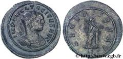 TACITE (11-12/275-06/276) Marcus Claudius Tacitus Aurelianus 276 N° brm_136278 Date : 276 Nom de l'atelier : Ticinum Métal : billon Diamètre : 24,5mm Axe des coins : 6h. Poids : 5,28g. Degré de rareté