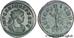 CARIN (10/282-09/285) Marcus Aurelius Carinus Auguste (03/283-09/285) Aurelianus 283-284 N° brm_136292 Date : 283-284 Nom de l'atelier : Rome Métal : billon Diamètre : 23,5mm Axe des coins : 12h. Poid