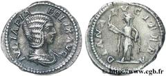 JULIA DOMNA (+217) Julia Domna Augusta (194-217) Denier 214 N° brm_136649 Date : 214 Nom de l'atelier : Rome Métal : argent Diamètre : 18mm Axe des coins : 1h. Poids : 2,69g.   Etat de conservation : 