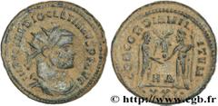 DIOCLETIEN (20/11/284-1/05/305) Caius Aurelius Valerius Diocletianus Auguste (20/11/284-1/05/305) Aurelianus 292 N° brm_137053 Date : 292 Nom de l'atelier : Héraclée Métal : billon Diamètre : 22,5mm A