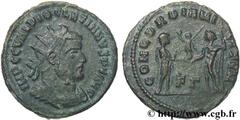 DIOCLETIEN (20/11/284-1/05/305) Caius Aurelius Valerius Diocletianus Auguste (20/11/284-1/05/305) Pseudo aurelianus ou néo-aurelianus 295-299 N° brm_137105 Date : 295-299 Nom de l'atelier : Cyzique Mé