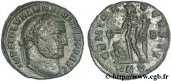 MAXIMIN II DAIA (1/05/305-04/313) Caius Galerius Valerius Maximinus Auguste (310-04/313) Follis ou nummus 312 N° brm_137225 Date : 312 Nom de l'atelier : Cyzique Métal : cuivre Diamètre : 20mm Axe des