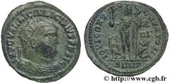 LICINIUS Ier (11/08/308-09/324) Valerius Licinianus Licinius Follis ou nummus 321-324 N° brm_137240 Date : 321-324 Nom de l'atelier : Héraclée Métal : cuivre Diamètre : 21mm Axe des coins : 10h. Poids