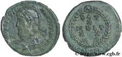 JULIEN II LE PHILOSOPHE (6/11/355-26/06/363) Flavius Claudius Julianus Auguste (02/360-26/06/363) Maiorina ou nummus, (PB, ئ 3) 362-363 N° brm_137287 Date : 362-363 Nom de l'atelier : Constantinople M