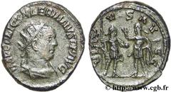 VALERIEN Ier (07/253-06/260) Publius Licinius Valerianus Antoninien c. 256-258 N° brm_137637 Date : c. 256-258 Nom de l'atelier : Atelier II d’Asie Métal : billon Diamètre : 21,5mm Axe des coins : 12h