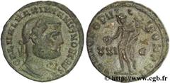 GALERE (1/03/293-5/05/311) Galerius Valerius Maximianus César (1/03/293-1/05/305) Follis ou nummus 300 N° brm_138108 Date : 300 Nom de l'atelier : Alexandrie Métal : cuivre Diamètre : 25,5mm Axe des c