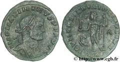 MAXIMIN II DAIA (1/05/305-04/313) Caius Galerius Valerius Maximinus Auguste (310-04/313) Follis ou nummus 313 N° brm_138143 Date : 313 Nom de l'atelier : Siscia Métal : cuivre Diamètre : 23mm Axe des 