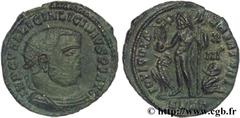 LICINIUS Ier (11/08/308-09/324) Valerius Licinianus Licinius Follis ou nummus 321-324 N° brm_138261 Date : 321-324 Nom de l'atelier : Héraclée Métal : cuivre Diamètre : 19mm Axe des coins : 12h. Poids