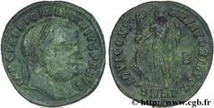 LICINIUS Ier (11/08/308-09/324) Valerius Licinianus Licinius Follis ou nummus 313 N° brm_138325 Date : 313 Nom de l'atelier : Héraclée Métal : cuivre Diamètre : 23mm Axe des coins : 12h. Poids : 3,31g