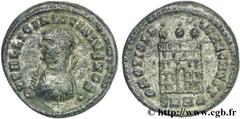 LICINIUS II (1/04/317-09/324) Flavius Valerius Constantinus Licinianus Licinius César (317-324) Follis ou nummus 318-320 N° brm_138622 Date : 318-320 Nom de l'atelier : Héraclée Métal : cuivre Diamètr