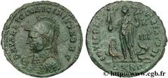LICINIUS II (1/04/317-09/324) Flavius Valerius Constantinus Licinianus Licinius César (317-324) Follis ou nummus 321-324 N° brm_138628 Date : 321-324 Nom de l'atelier : Héraclée Métal : cuivre Diamètr
