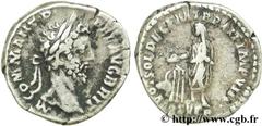 COMMODE (166-31/12/192) Lucius Aurelius Commodus Auguste (17/03/180-31/12/192) Denier 186 N° brm_140962 Date : 186 Nom de l'atelier : Rome Métal : argent Diamètre : 18,5mm Axe des coins : 12h. Poids :
