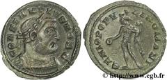 CONSTANCE Ier CHLORE (1/03/293-25/07/306) Flavius Valerius Constantius César (1/03/293-1/05/305) Follis ou nummus 300 N° brm_141662 Date : 300 Nom de l'atelier : Londres Métal : cuivre Diamètre : 28mm