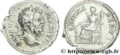 SEPTIME SEVERE (13/04/193-4/02/211) Lucius Septimius Severus Denier 203 N° brm_150427 Date : 203 Nom de l'atelier : Rome Métal : argent Diamètre : 18mm Axe des coins : 7h. Poids : 3,30g.   Etat de con