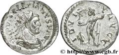 DIOCLETIEN (20/11/284-1/05/305) Caius Aurelius Valerius Diocletianus Auguste (20/11/284-1/05/305) Aurelianus 290-291 N° brm_152888 Date : 290-291 Nom de l'atelier : Lyon Métal : billon Diamètre : 22,0