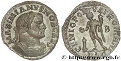 GALERE (1/03/293-5/05/311) Galerius Valerius Maximianus César (1/03/293-1/05/305) Follis ou nummus 300-302 N° brm_152950 Date : 300-302 Nom de l'atelier : Lyon Métal : cuivre Diamètre : 27,50mm Axe de