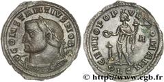 CONSTANCE Ier CHLORE (1/03/293-25/07/306) Flavius Valerius Constantius César (1/03/293-1/05/305) Follis ou nummus 302-304 N° brm_152951 Date : 302-304 Nom de l'atelier : Lyon Métal : cuivre Diamètre :