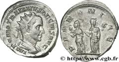 TRAJAN DECE (07/249-06/251) Caius Messius Quintus Traianus Decius Antoninien 250 N° brm_154161 Date : 250 Nom de l'atelier : Rome Métal : billon Diamètre : 23,5mm Axe des coins : 6h. Poids : 4,84g.   