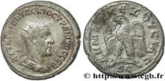 TRAJAN DECE (07/249-06/251) Caius Messius Quintus Traianus Decius Tétradrachme syro-phénicien 250 N° brm_154357 Date : 250 Nom de l'atelier : Antioche Métal : billon Diamètre : 28mm Axe des coins : 1h