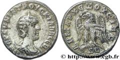 ETRUSCILLE (+251) Herennia Cupressenia Etruscilla Femme de Trajan Dèce, mère d'Hérennius Etruscus et d'Hostilien - Augusta (249-251) Tétradrachme syro-phénicien 250 N° brm_154383 Date : 250 Nom de l'a