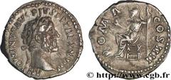 ANTONIN LE PIEUX (25/02/138-7/03/161) Titus Aurelius Fulvus Boionius Arrius Antoninus Auguste (10/07/138-7/03/161) Denier 160-161 N° brm_154658 Date : 160-161 Nom de l'atelier : Rome Métal : argent Di