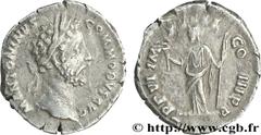 COMMODE (166-31/12/192) Lucius Aurelius Commodus Auguste (17/03/180-31/12/192) Denier 181 N° brm_155630 Date : 181 Nom de l'atelier : Rome Métal : argent Diamètre : 19,50mm Axe des coins : 6h. Poids :