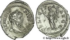 SEPTIME SEVERE (13/04/193-4/02/211) Lucius Septimius Severus Denier 202-210 N° brm_156750 Date : 202-210 Nom de l'atelier : Rome Métal : argent Diamètre : 20,50mm Axe des coins : 1h. Poids : 3,13g.   