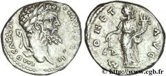 SEPTIME SEVERE (13/04/193-4/02/211) Lucius Septimius Severus Denier 194-198 (?) N° brm_156756 Date : 194-198 (?) Nom de l'atelier : Emèse Métal : argent Diamètre : 16,00mm Axe des coins : 12h. Poids :