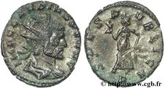 CLAUDE II LE GOTHIQUE (09/268-06-08/270) Marcus Aurelius Claudius Antoninien 268-269 N° brm_156842 Date : 268-269 Nom de l'atelier : Milan Métal : billon Diamètre : 19,00mm Axe des coins : 6h. Poids :