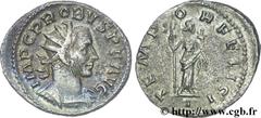 PROBUS (06-07/276-09/282) Marcus Aurelius Probus Aurelianus 277 N° brm_156867 Date : 277 Nom de l'atelier : Lyon Métal : billon Diamètre : 22,00mm Axe des coins : 1h. Poids : 4,23g.   Etat de conserva