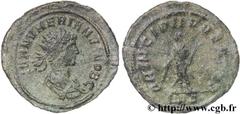 NUMERIEN (12/282-11/284) Marcus Aurelius Numerianus César (12/282-03/283) Aurelianus 283 N° brm_156874 Date : 283 Nom de l'atelier : Rome Métal : billon Diamètre : 22,00mm Axe des coins : 12h. Poids :