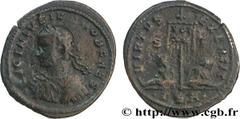 LICINIUS II (1/04/317-09/324) Flavius Valerius Constantinus Licinianus Licinius César (317-324) Centenionalis ou nummus 320 N° brm_157137 Date : 320 Nom de l'atelier : Thessalonique Métal : cuivre Dia