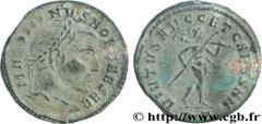 MAXIMIN II DAIA (1/05/305-04/313) Caius Galerius Valerius Maximinus César (1/05/305-310) Follis ou nummus 306 N° brm_158017 Date : 306 Nom de l'atelier : Ticinum Métal : cuivre Diamètre : 26,5mm Axe d