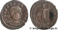 CRISPUS (1/04/317-09/326) Flavius Julius Crispus César (317-326) Follis ou nummus 318 N° brm_158071 Date : 318 Nom de l'atelier : Arles Métal : cuivre Diamètre : 21mm Axe des coins : 6h. Poids : 3,28g