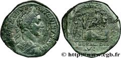COMMODE (166-31/12/192) Lucius Aurelius Commodus Auguste (17/03/180-31/12/192) Sesterce 180 N° brm_161016 Date : 180 Nom de l'atelier : Rome Métal : bronze Diamètre : 32,5mm Axe des coins : 6h. Poids 
